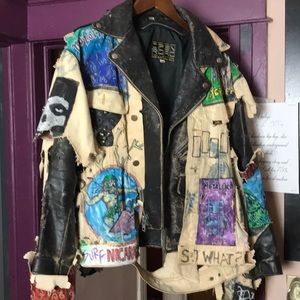 My hand made, high school scrapper jackerl